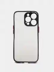 Черный накладка пластиковая с защищенной камерой на iPhone 13 mini / 13 / 13 Pro / 13 Pro Max