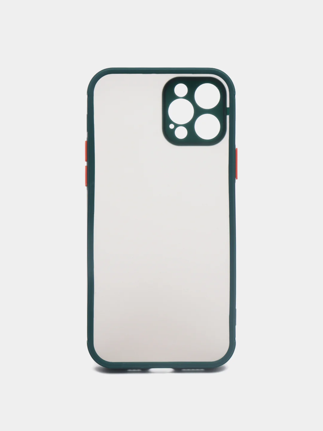 Зеленый накладка пластиковая с защищенной камерой на iPhone 12 / iPhone 12 Pro / iPhone 12 Pro Max
