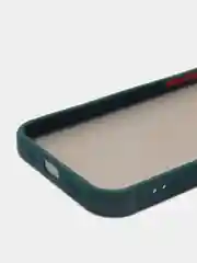 Зеленый накладка пластиковая с защищенной камерой на iPhone 12 / iPhone 12 Pro / iPhone 12 Pro Max