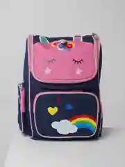 Индиго рюкзак школьный ортопедический 1-5 класс для девочки Единорог, ранец школьный для девочки