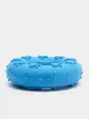 Синий игрушка для собак "Кольцо с лапками", резина, 7 см