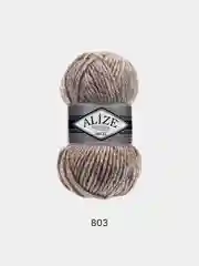 Бежевый пряжа Alize Superlana Maxi 75% Акрил 25% Шерсть 100г 100м