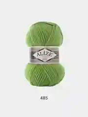 Лесной зеленый пряжа Alize Superlana Maxi 75% Акрил 25% Шерсть 100г 100м