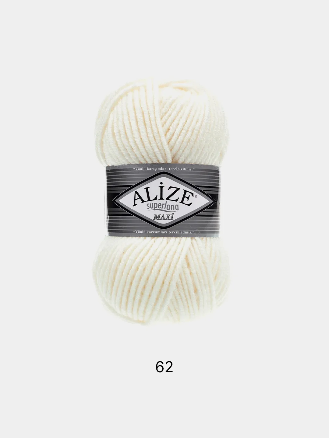 Прозрачный пряжа Alize Superlana Maxi 75% Акрил 25% Шерсть 100г 100м