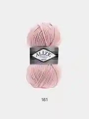 Пудровый пряжа Alize Superlana Maxi 75% Акрил 25% Шерсть 100г 100м