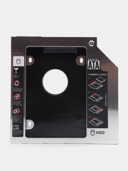 Адаптер для SSD, HDD 2,5" в разъем DVD привода Алюминий