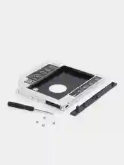 Адаптер для SSD, HDD 2,5" в разъем DVD привода Алюминий