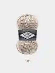 Светло-бежевый пряжа Alize Superlana Maxi 75% Акрил 25% Шерсть 100г 100м
