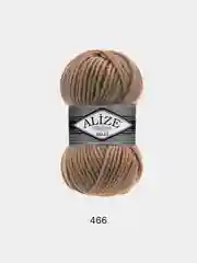 Песочный хаки пряжа Alize Superlana Maxi 75% Акрил 25% Шерсть 100г 100м
