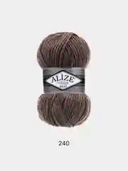 Светло-коричневый пряжа Alize Superlana Maxi 75% Акрил 25% Шерсть 100г 100м