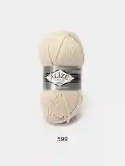 Слоновая кость пряжа Alize Superlana Maxi 75% Акрил 25% Шерсть 100г 100м
