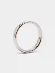 Серебряный кольцо классическое из медицинского сплава
