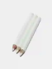 Белый карандаш меловой для ткани, мел портновский, длина 8,5 см, цвет белый
