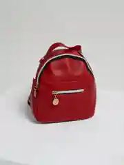 Бордовый женский мини-рюкзак