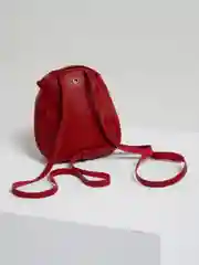 Бордовый женский мини-рюкзак