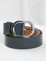 Серый ремень с металлической пряжкой, женский, 110см, 35мм