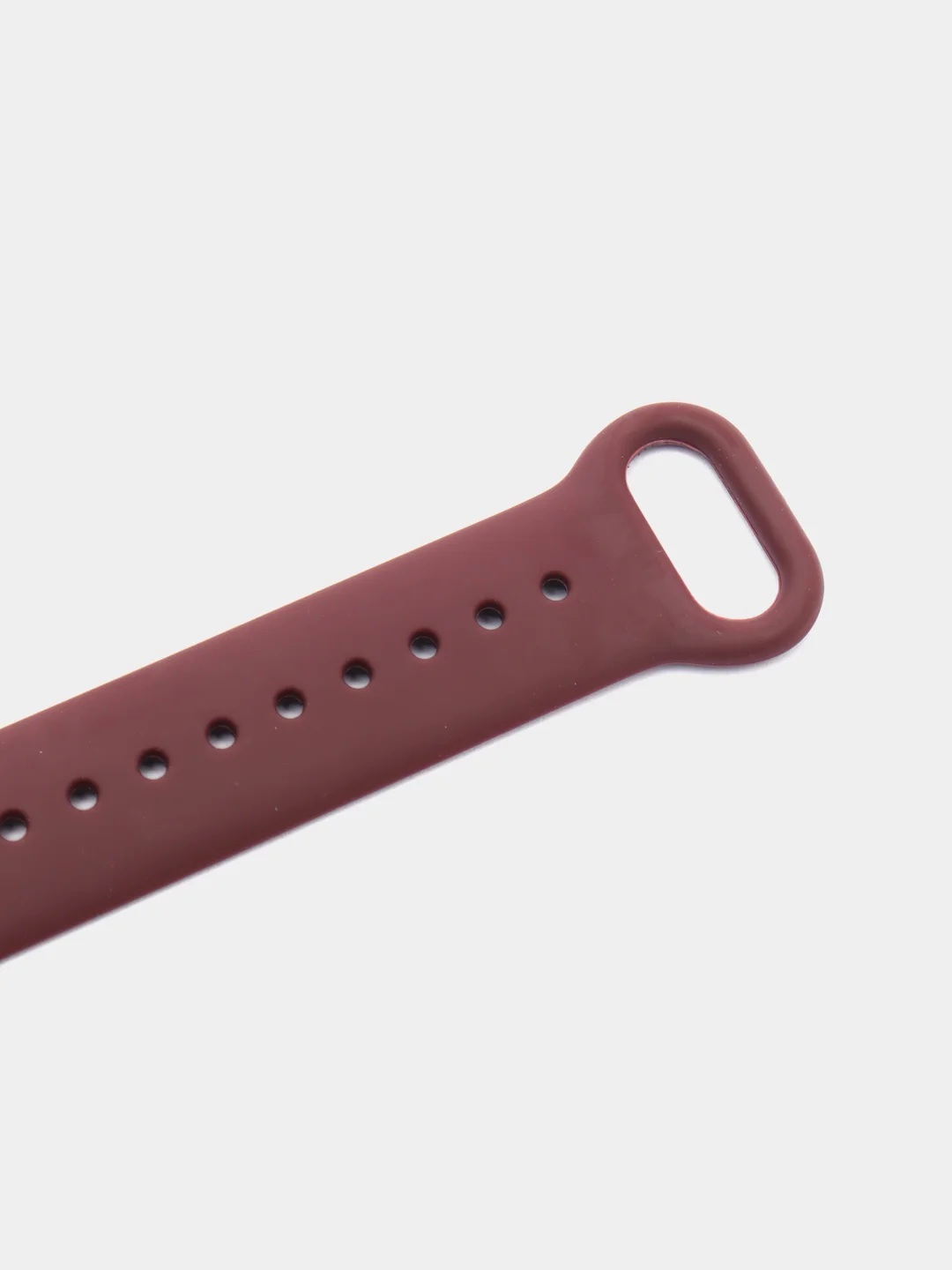 Бордовый силиконовый ремешок для Xiaomi Mi Band 7
