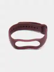Бордовый силиконовый ремешок для Xiaomi Mi Band 7