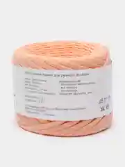 Пастельно-коралловый пряжа Трикотажная Biskvit 100% Хлопок 330г 100м (Часть 2) Бисквит