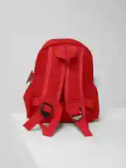 Красный рюкзак для девочки дошкольный