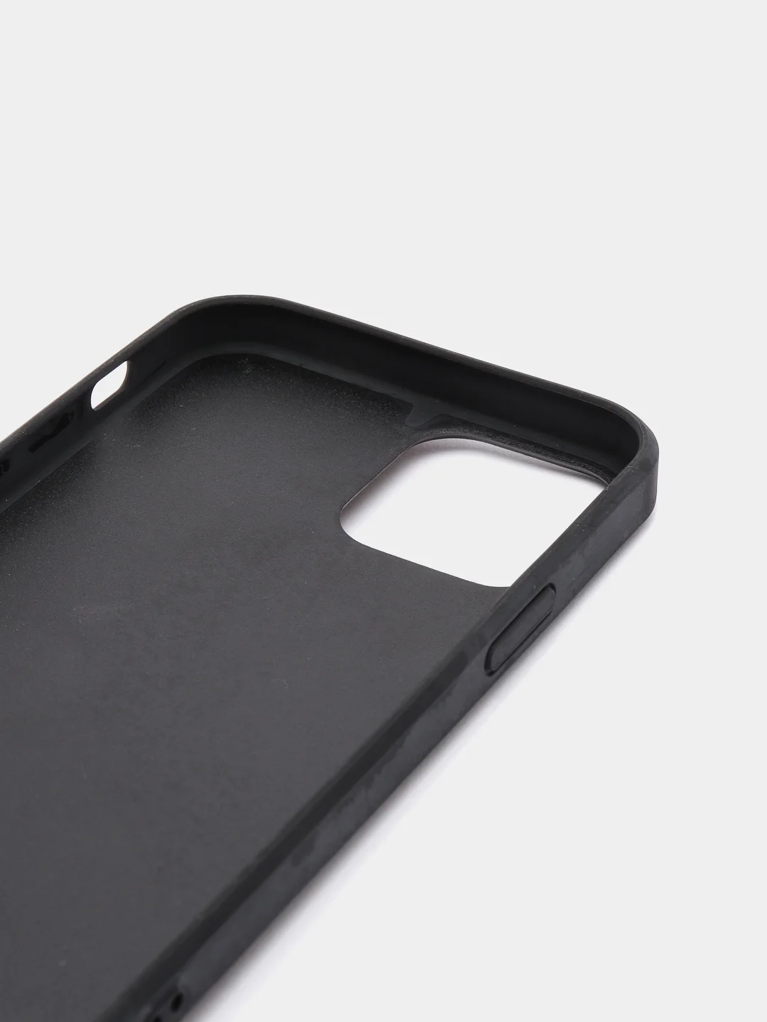 Коричневый чехол кожаный на iPhone 11 / 12 / 13 Pro Max с держателем-подставка айфон карты