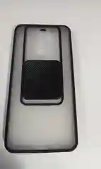 Хром чехол для Xiaomi Redmi Note 8 Pro, с задвижным окном для защиты камеры