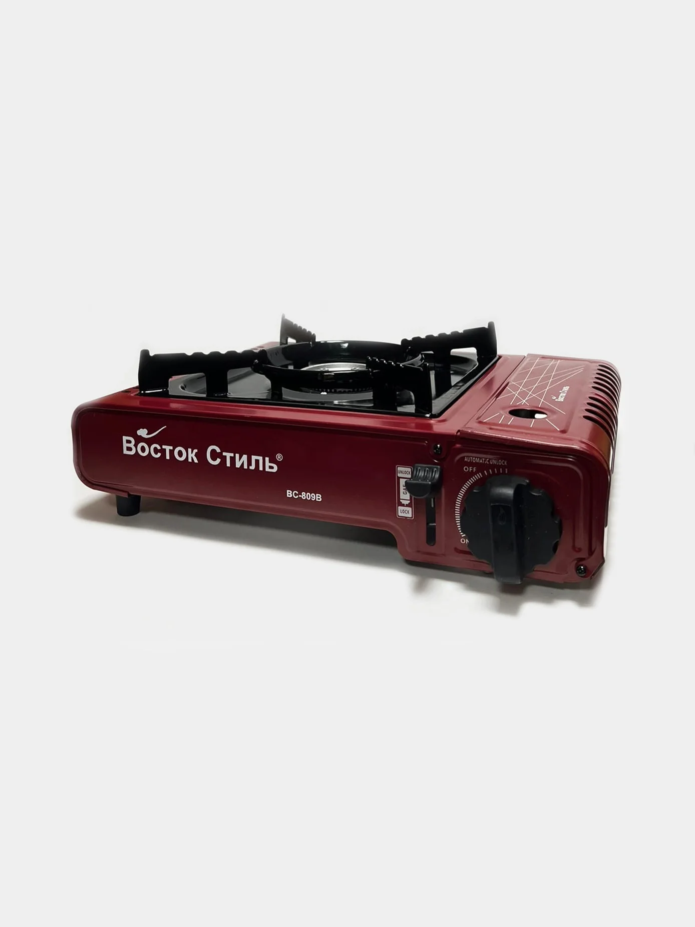 Газовая плитка туристическая BC-809В, портативная, 350 х 300 х 95 мм