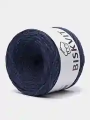 Синий меланж пряжа Трикотажная Biskvit 100% Хлопок 330г 100м (Часть 2) Бисквит