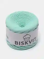Мятный пряжа Трикотажная Biskvit 100% Хлопок 330г 100м (Часть 2) Бисквит