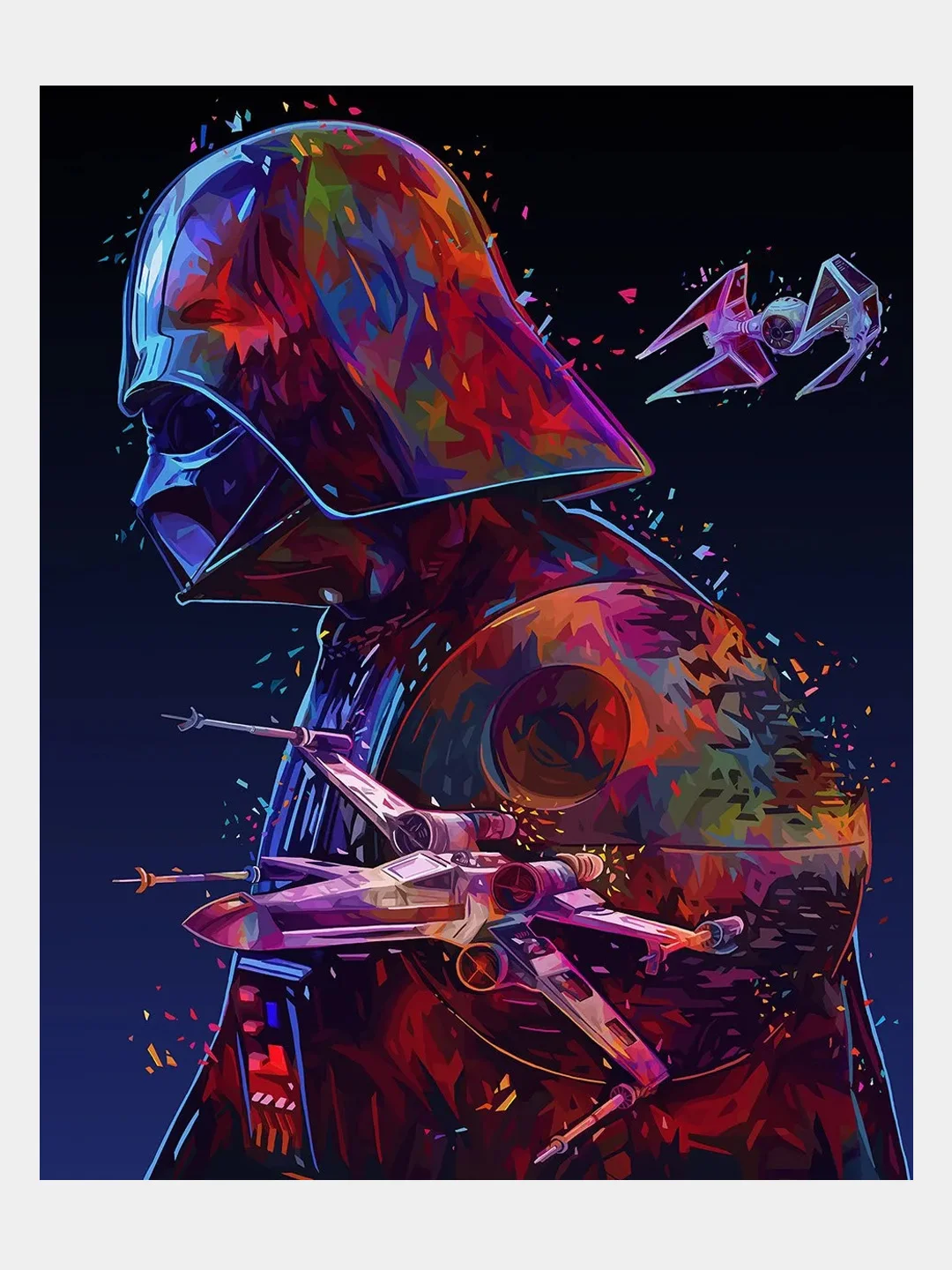 Алый алмазная мозаика "Star Wars"