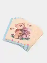 Бежевый салфетки трехслойные