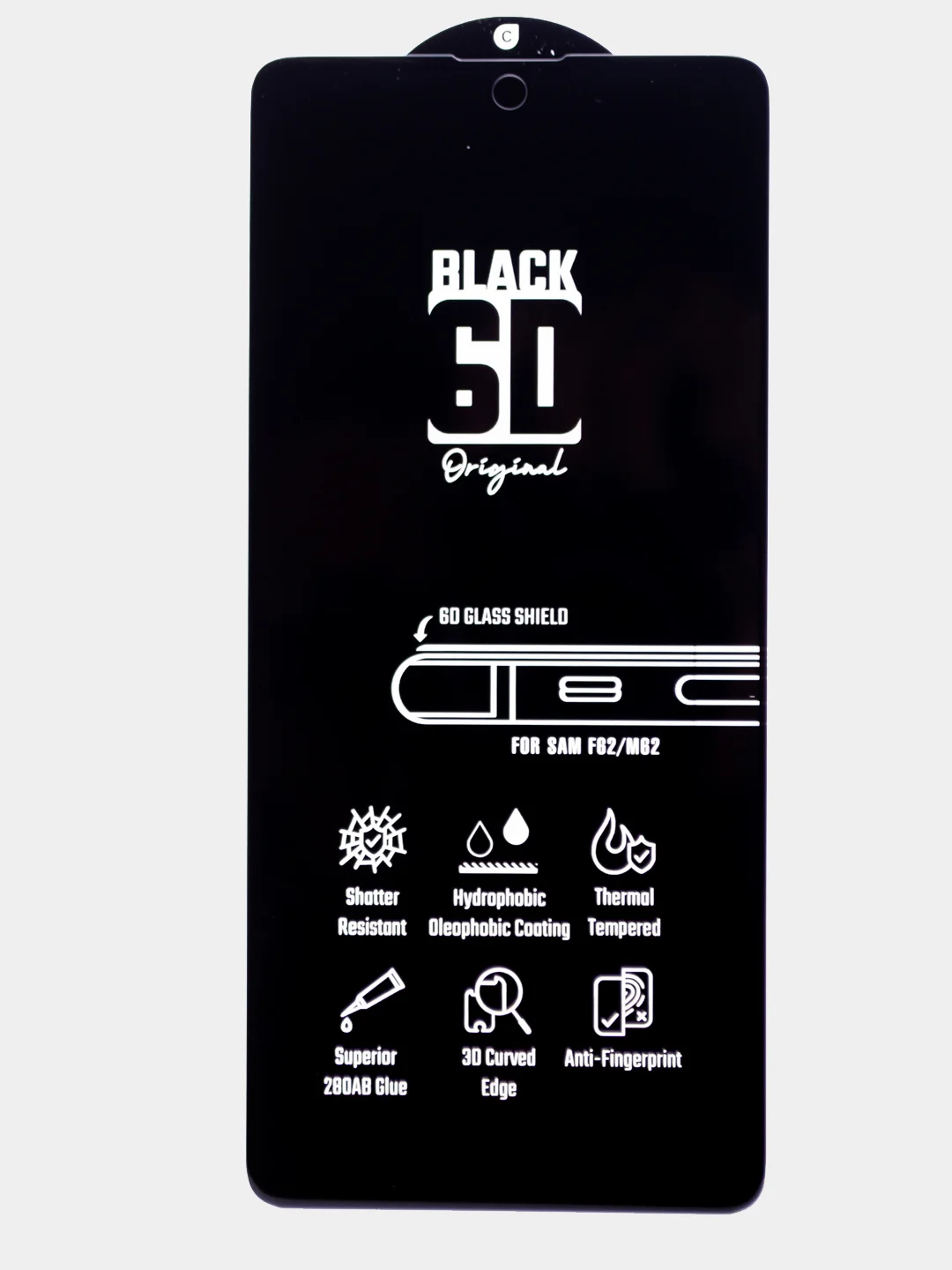 Стекло Mossily 6D для Samsung A14/A52/A54/F62/M62/A71/A72/A73/S10E/S21/S21 FE/S22/S22 Plus