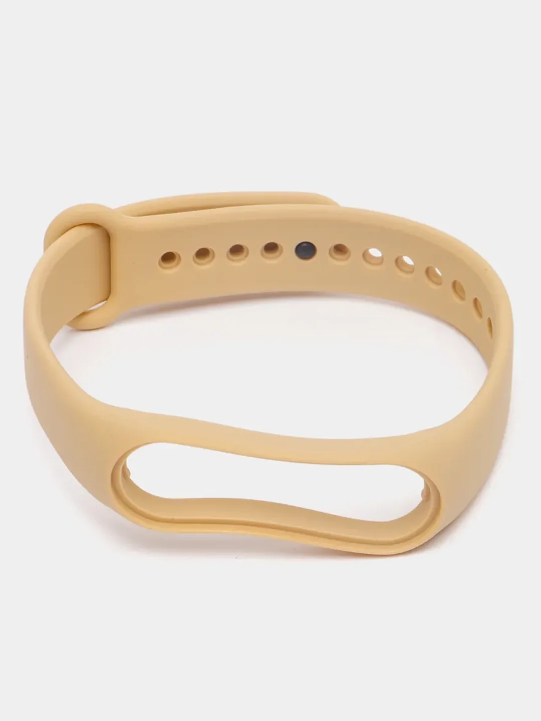 Бежевый силиконовый ремешок Xiaomi Mi Band 7