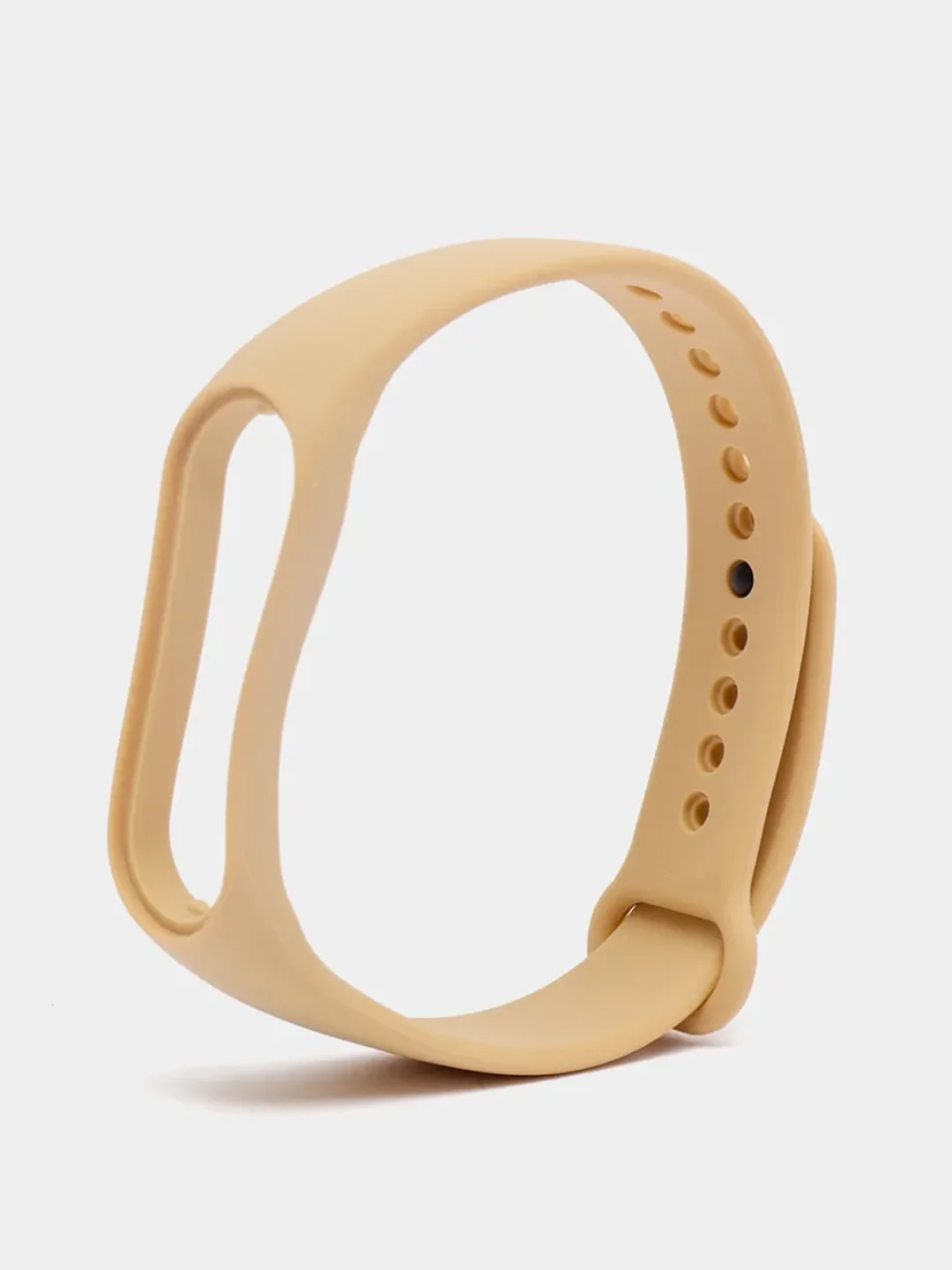 Бежевый силиконовый ремешок Xiaomi Mi Band 7