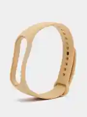 Бежевый силиконовый ремешок Xiaomi Mi Band 7