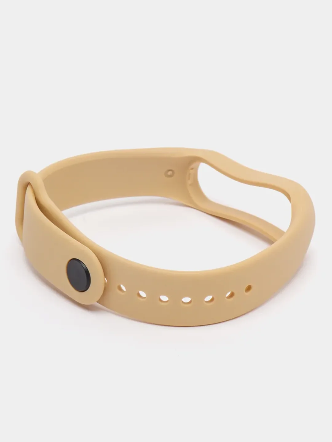 Бежевый силиконовый ремешок Xiaomi Mi Band 7