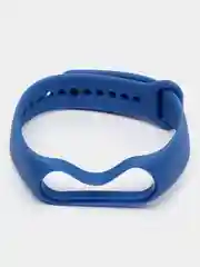 Синий меланж силиконовый ремешок Xiaomi Mi Band 7