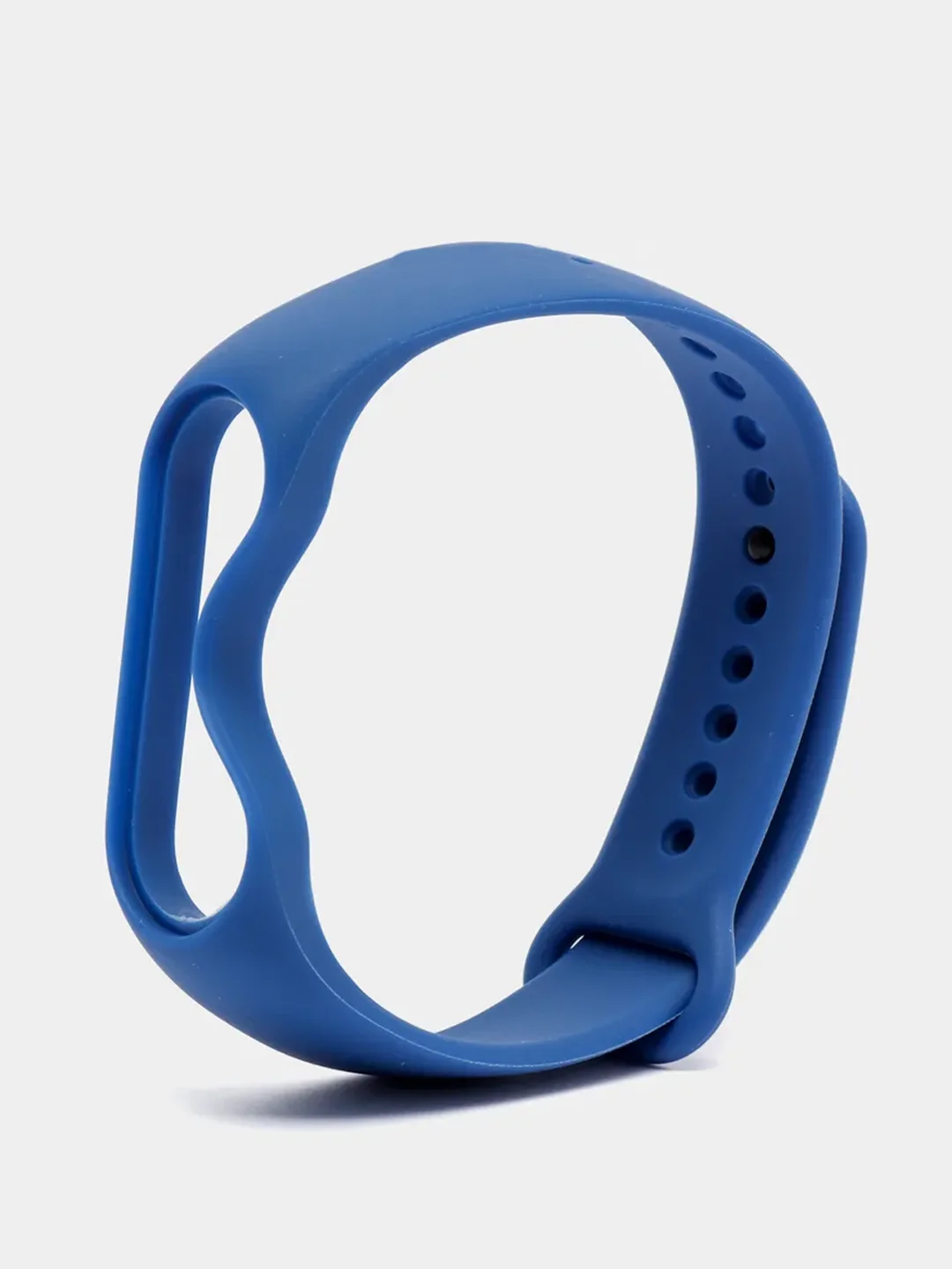 Синий меланж силиконовый ремешок Xiaomi Mi Band 7