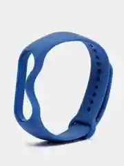 Синий меланж силиконовый ремешок Xiaomi Mi Band 7