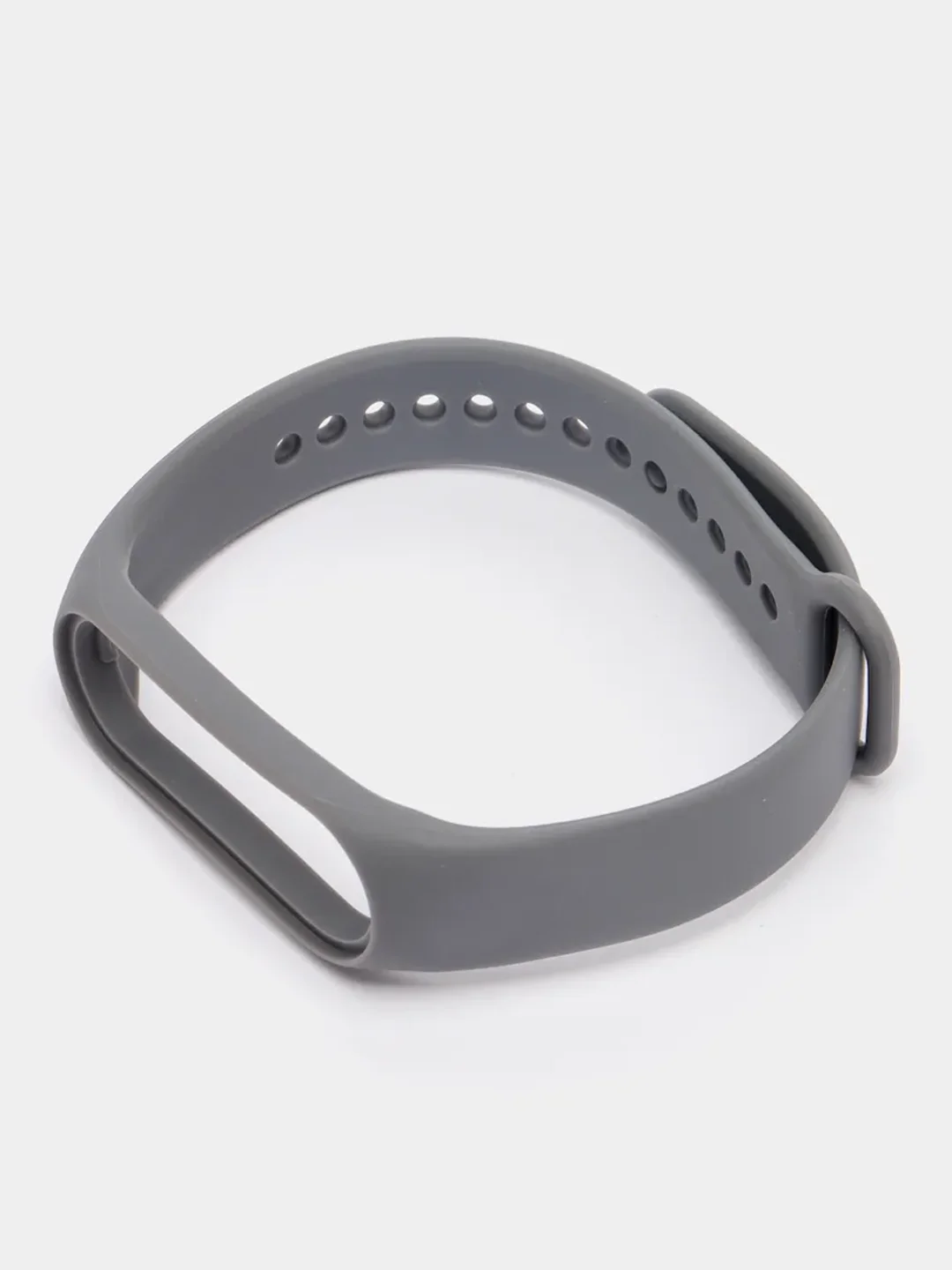 Тёмно-серый силиконовый ремешок Xiaomi Mi Band 7