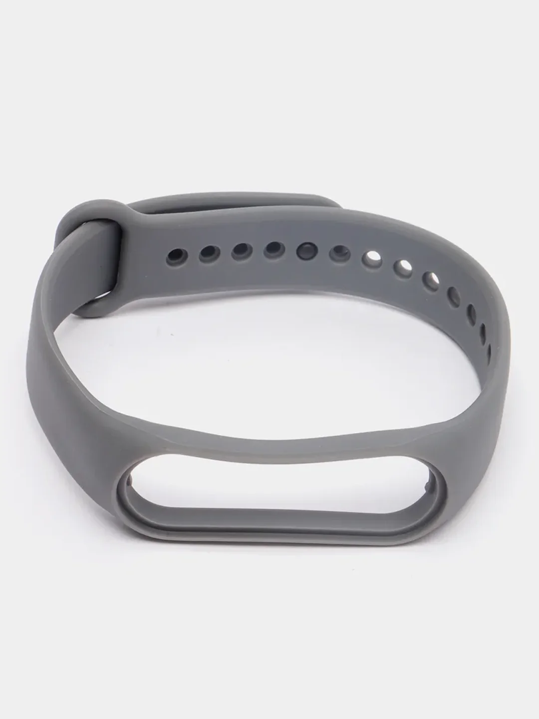Тёмно-серый силиконовый ремешок Xiaomi Mi Band 7