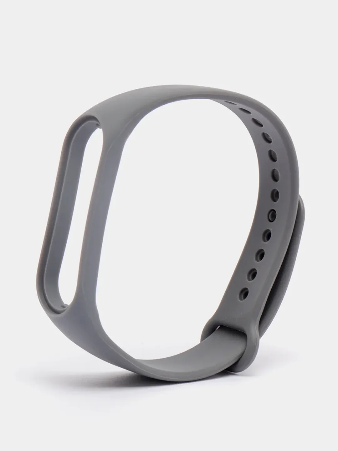 Тёмно-серый силиконовый ремешок Xiaomi Mi Band 7