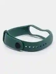 Тёмно-зелёный силиконовый ремешок Xiaomi Mi Band 7
