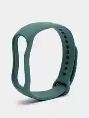 Тёмно-зелёный силиконовый ремешок Xiaomi Mi Band 7