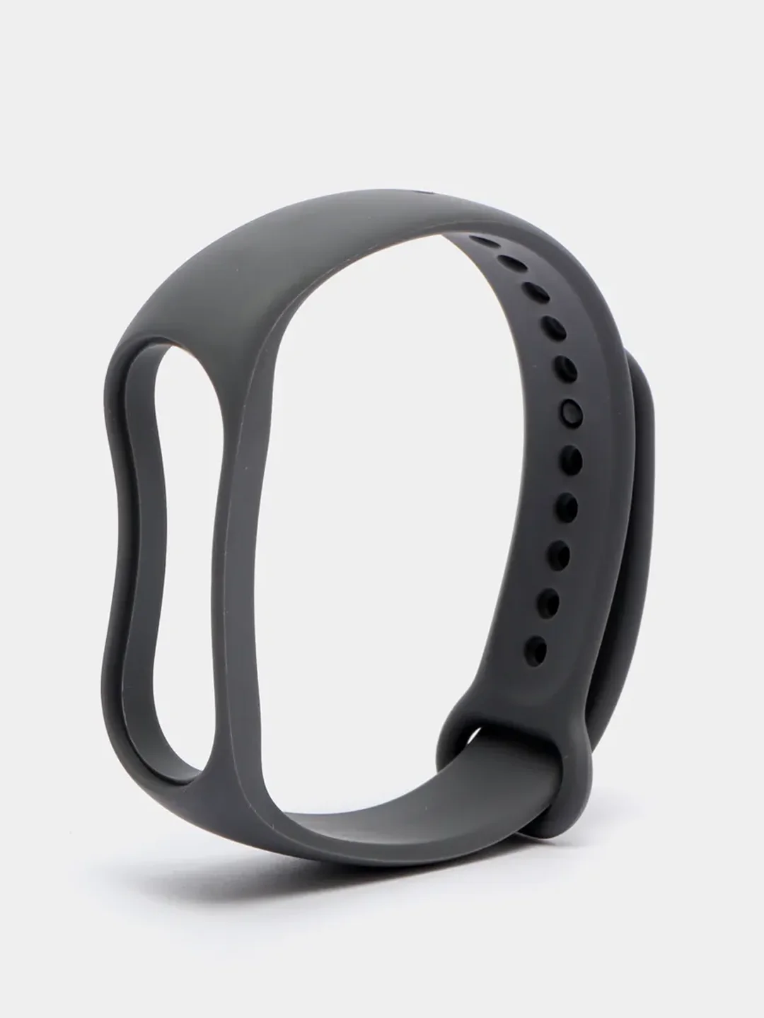 Черный силиконовый ремешок Xiaomi Mi Band 7