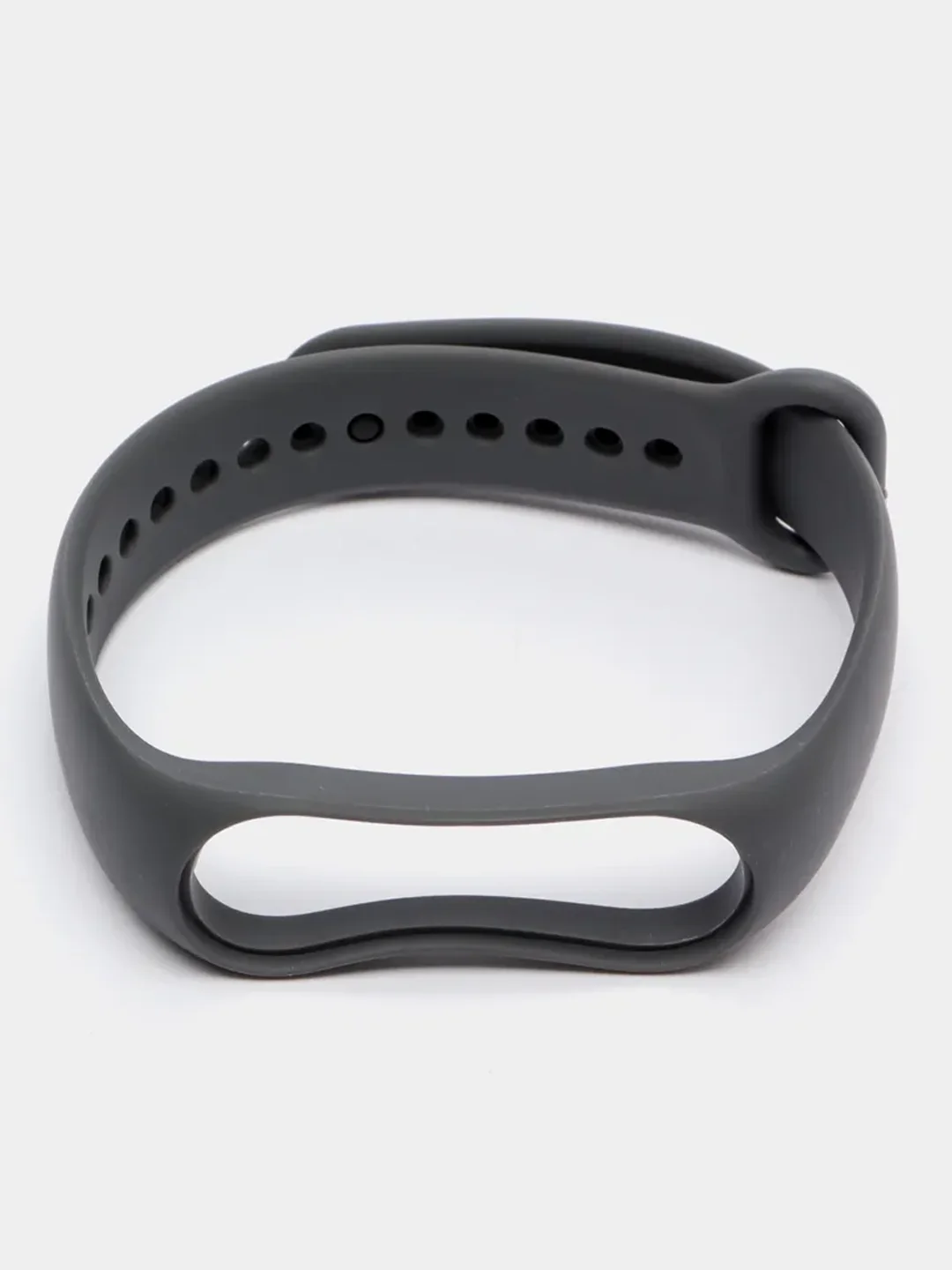 Черный силиконовый ремешок Xiaomi Mi Band 7
