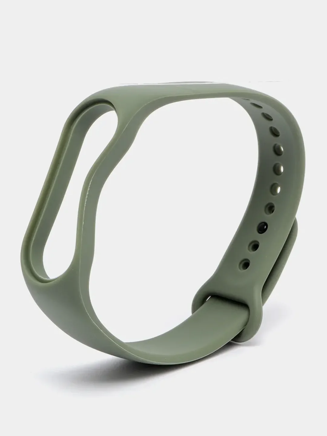Зеленый силиконовый ремешок Xiaomi Mi Band 7