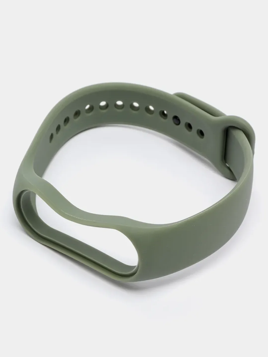 Зеленый силиконовый ремешок Xiaomi Mi Band 7