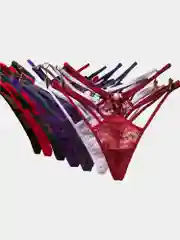 Эротические женские кружевные трусы стринги