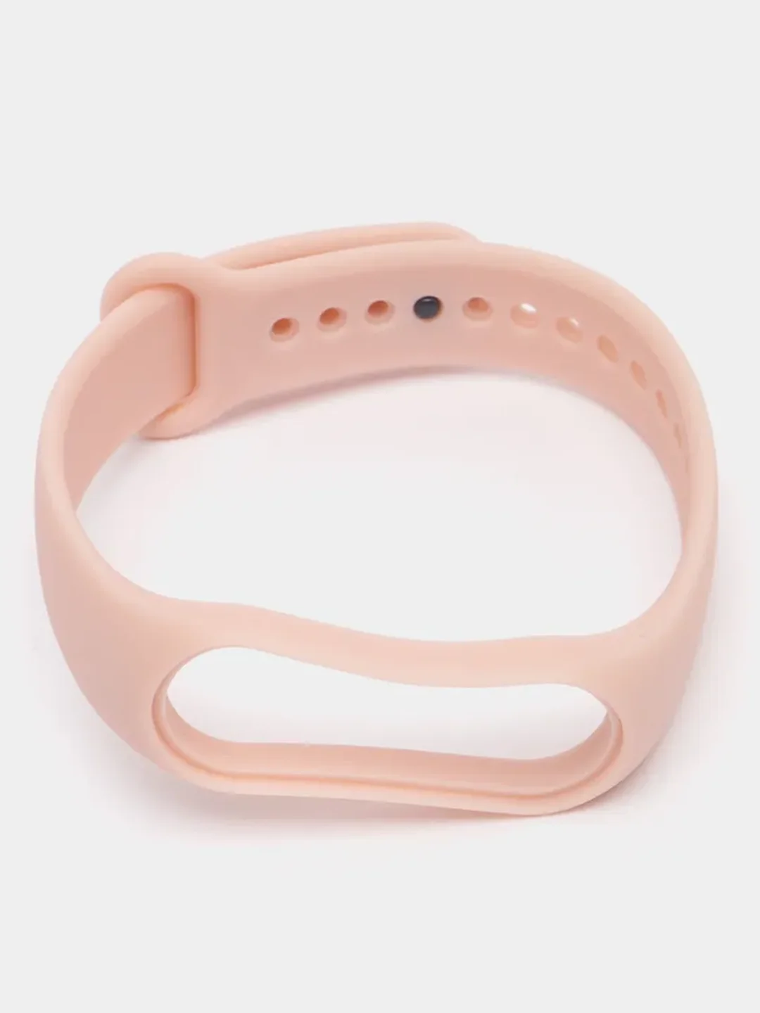 Пудровый силиконовый ремешок Xiaomi Mi Band 7